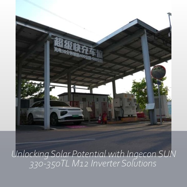 Unlocking Solar Potential with Ingecon SUN 330-350TL M12 Inverter Solutions
